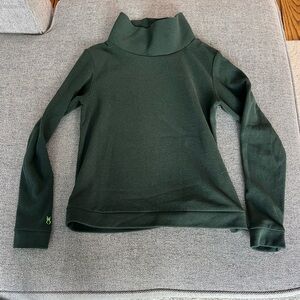 Dudley Stephens  Green Turtleneck Sweater